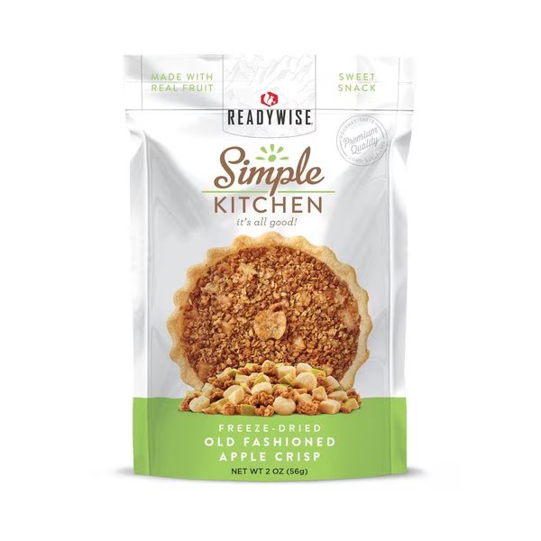 Simple Kitchen Old Fashioned Apple Crisp, PK 6, Readywise, Mfr#: RWSK05-024